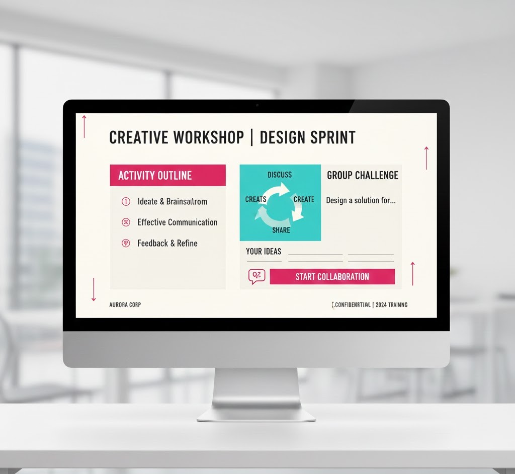 Workshop presentation template